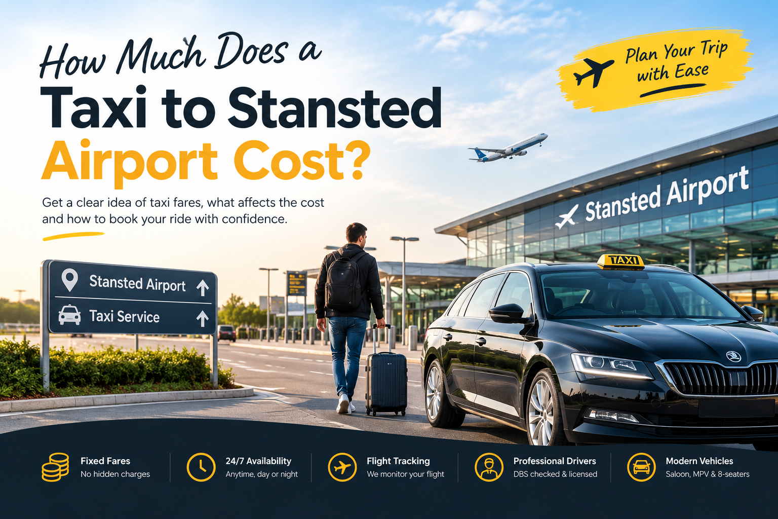How Much Does a Taxi to Stansted Airport Cost?