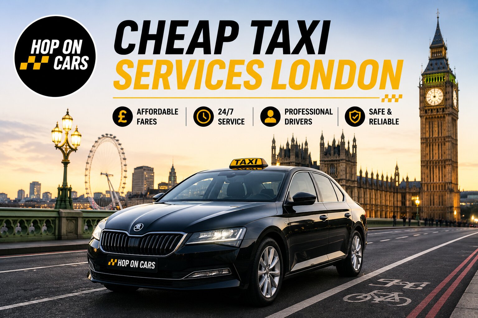 Cheap Taxi Services London